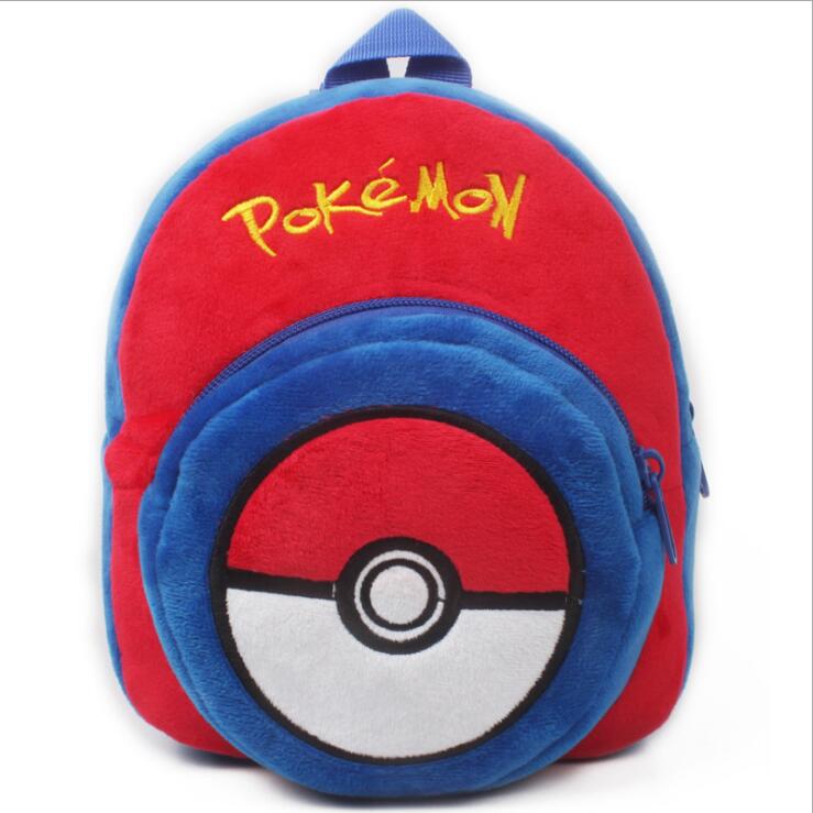 Petit sac à dos de voyage pour enfant peluche Pokémon – Rouge
