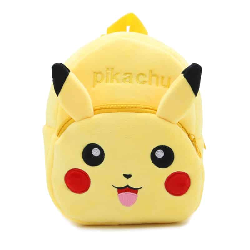 Petit sac à dos de voyage pour enfant peluche Pokémon – Jaune