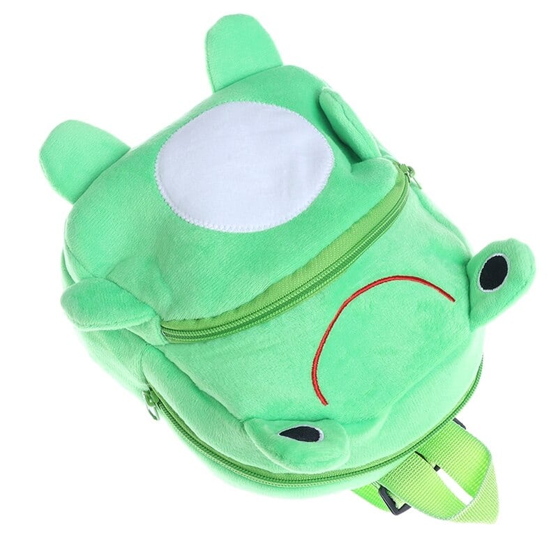 Mini sac à dos peluche grenouille pour bébé