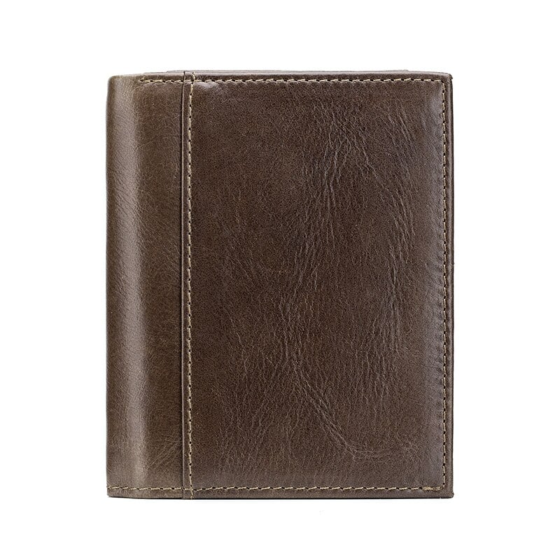 Portefeuille en cuir pour hommes avec porte-carte