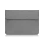 Pochette pour ordinateur portable imperméable et résistant de couleur gris